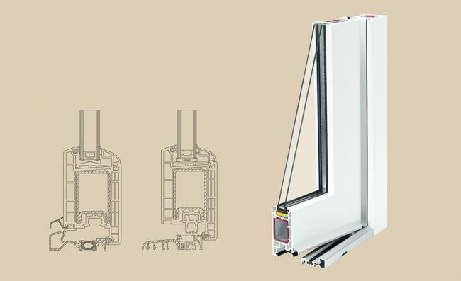 BRILLANT 70 bejárati ajtó-rendszer